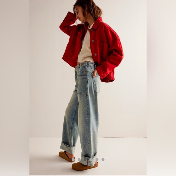 NWT We The Free Palmer Cuffed Jeans - Picture 3 of 8